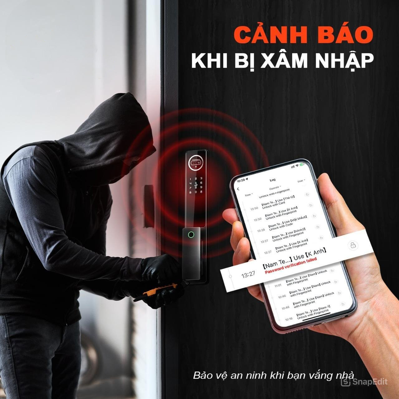 Khóa thông minh biệt thự Thanh Hóa