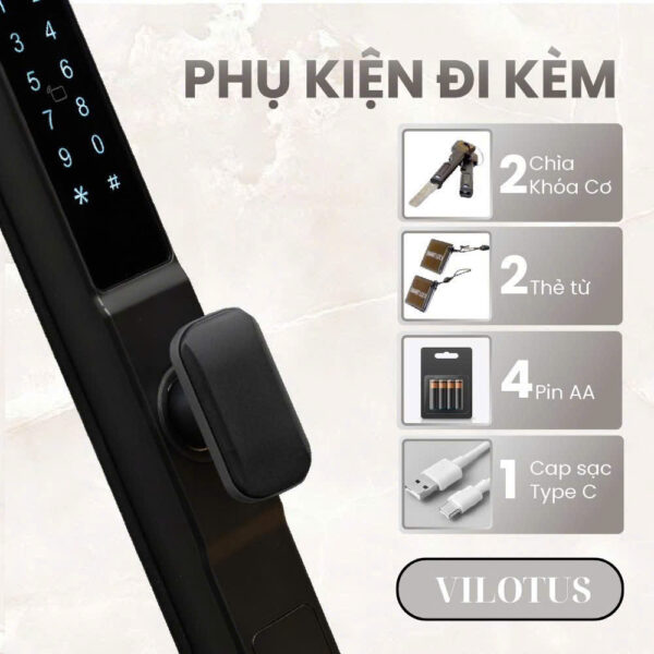 Khóa Thông Minh Vilotus MH4